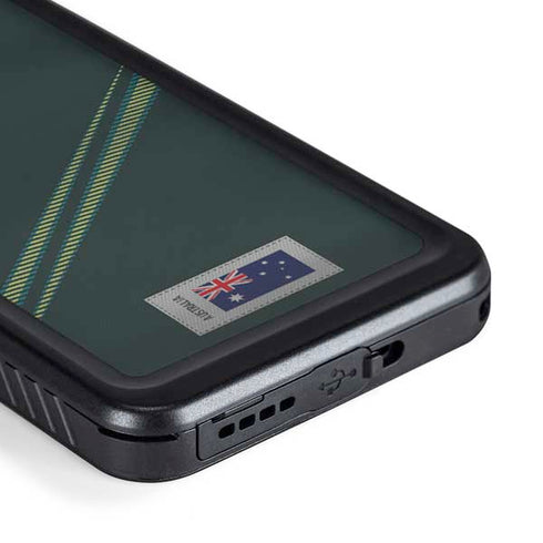 Australia Soccer Flag Galaxy S23 Plus Waterproof Case